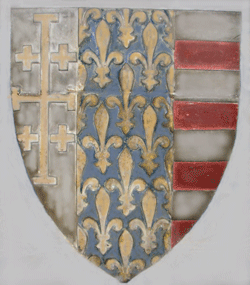 Napoli - stemma di Carlo III di Durazzo