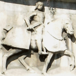 Napoli - cavaliere del XV secolo