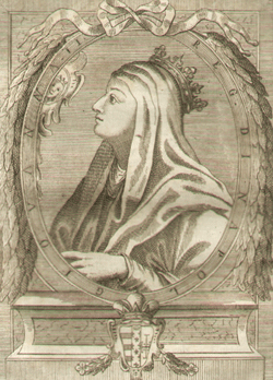 La regina di Napoli Giovanna II di Durazzo
